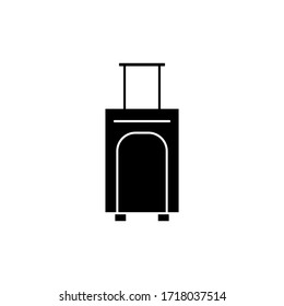 Icon best luggage vector simple , illustration business pack tourism summer travel transport element isolated briefcase concept best icon outline fashion