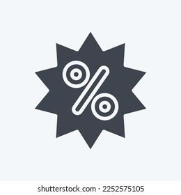 Icon Best Offer. related to Online Store symbol. glyph style. simple illustration. shop