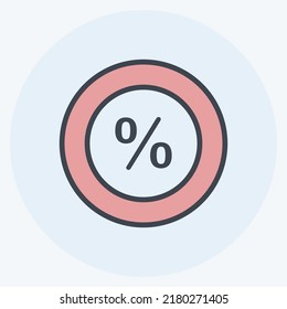 Icon Best Offer. suitable for Business symbol. color mate style. simple design editable. design template vector. simple symbol illustration