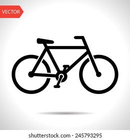 icon of bicycle