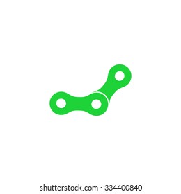 Icon bicycle chain links.