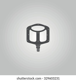 Icon bicycle pedal.