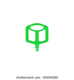 Icon bicycle pedal.