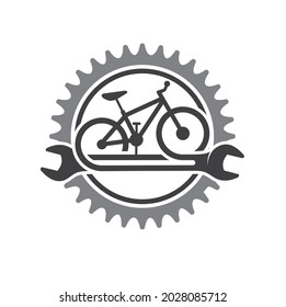 Icon For Bicycle Repair Service, Mountain Bike Icon.