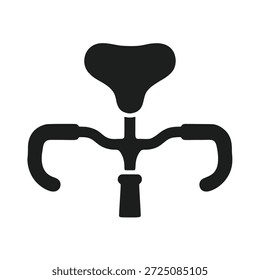 An icon of a bicycle saddle and handlebars.