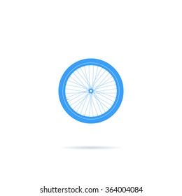 Icon bicycle wheel.