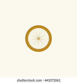 Icon bicycle wheel.