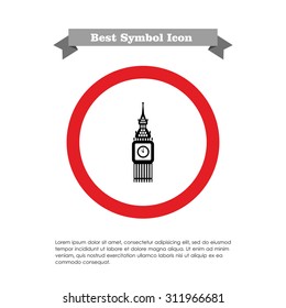 Icon of Big Ben tower