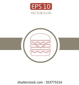 Icon big sandwich