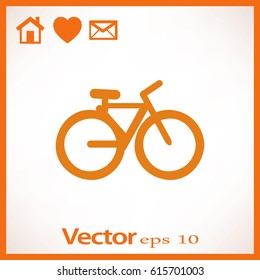 bicicleta de icono