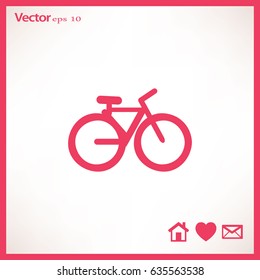 bicicleta de icono