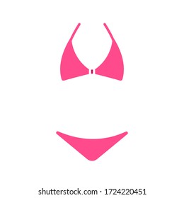 icon bikini. vector illustration on blank background. eps 10