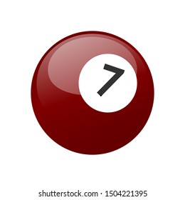 Icon Billiards. Vector Design. Icon Vector Design. Vector Editable