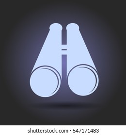 icon of binoculars