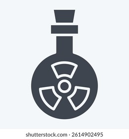 Icon Bio Weapon. related to Bioengineering symbol. glyph style