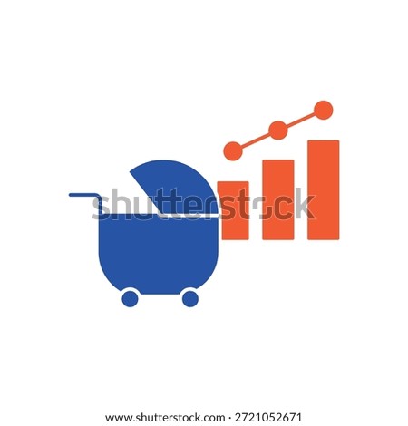 Icon a Birth Rate, isolated against a clean background.