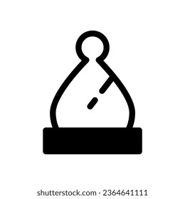 icon bishop, chess game editable file