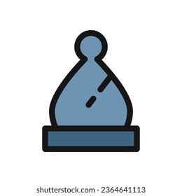 icon bishop, chess game editable file