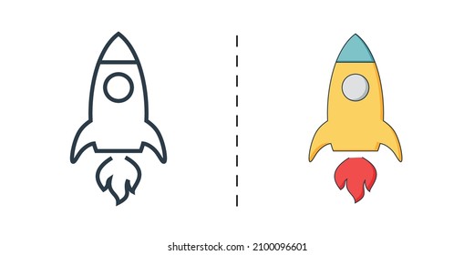 icon, black and color, vector icon designed in filled, outline, line and stroke style can be used for web, mobile...