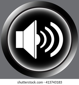 Icon black sound