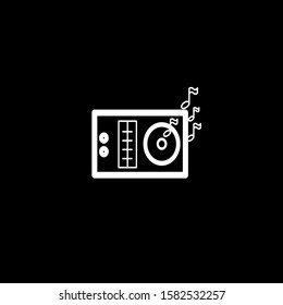 Icon black white free stock