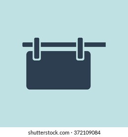Icon of Blank Billboard. EPS-10.