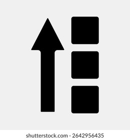 Icon block height. Crypto currency elements. Icon in glyph style.