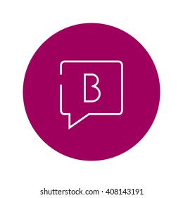 icon blog and connection