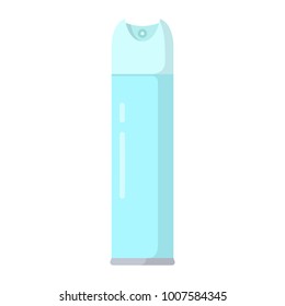 Icon blue bottle spray air freshener