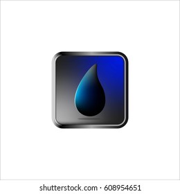Icon blue drop
