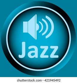 Icon blue jazz loudspeaker