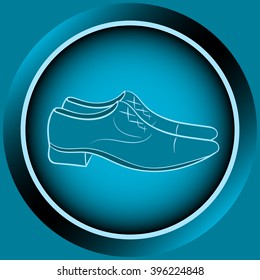 Icon blue men shoes