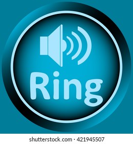 Icon blue ring loudspeaker