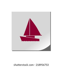 icon of a boat