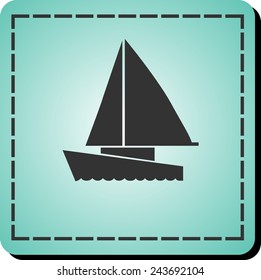 icon of a boat