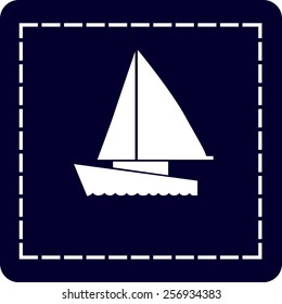 icon of a boat