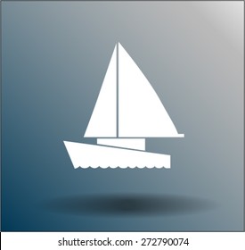 icon of a boat