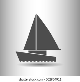 icon of a boat