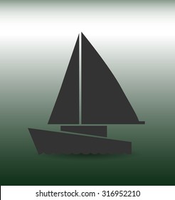 icon of a boat