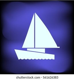 icon of a boat