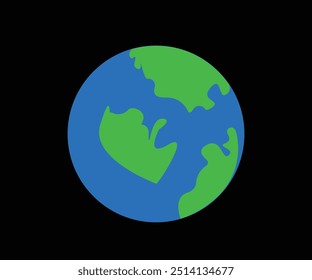 ícone bola dunia mundo astronomia