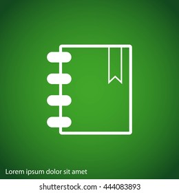 icon of book
