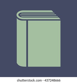 Icon of Book. Eps-10.
