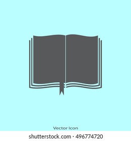 icon book open