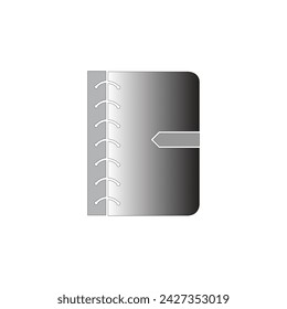icon book template design trendy