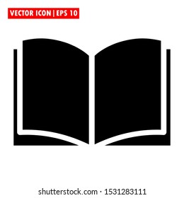 icon book vector simple design