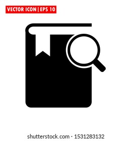 icon book vector simple design