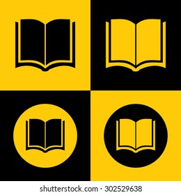 Icon of Book For Web & Mobile. Eps-10