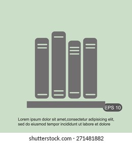icon of books