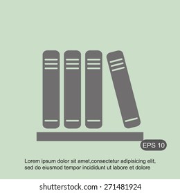 icon of books
